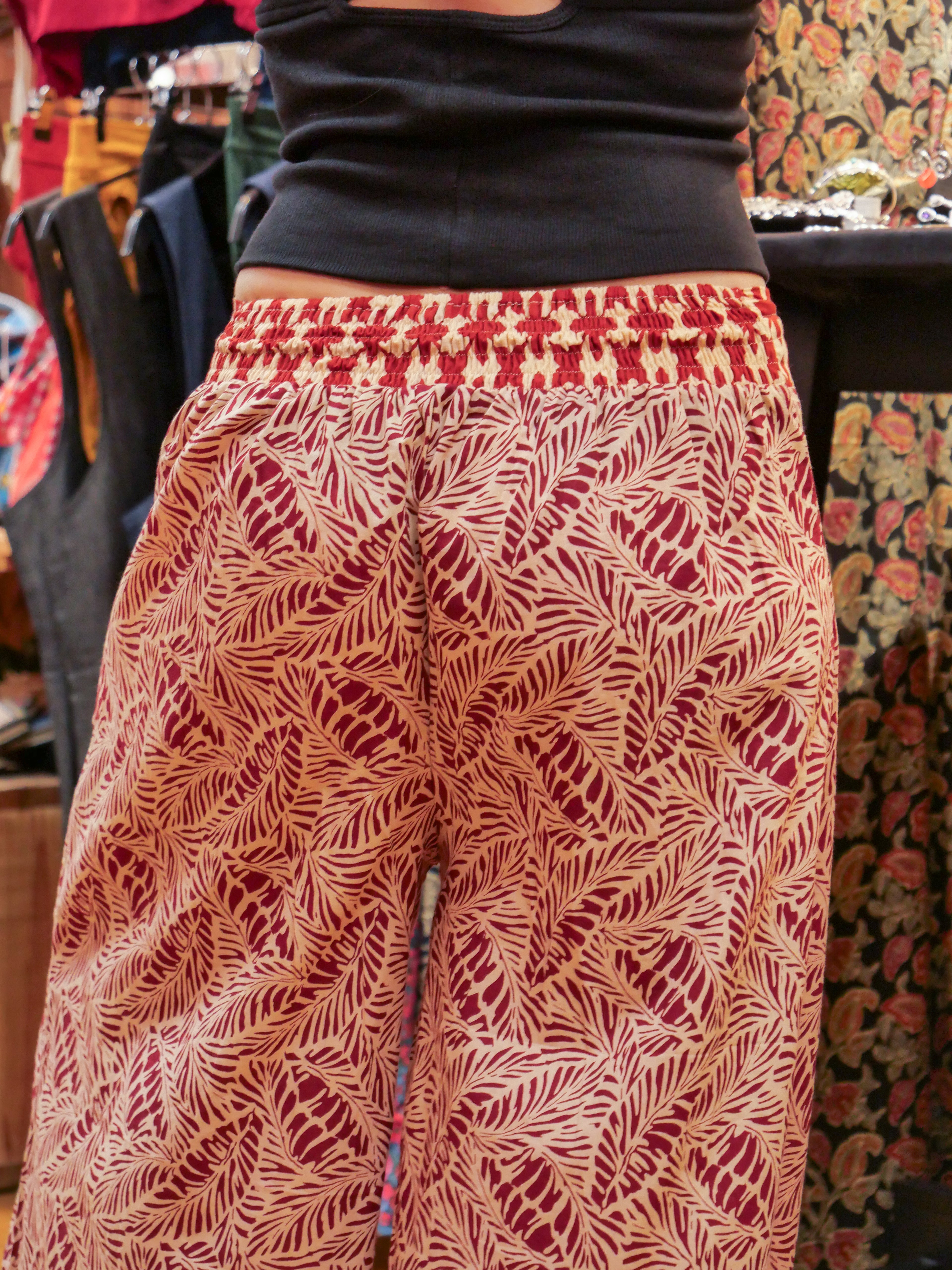 Le Pantalon BLOCK - imprimé LANA