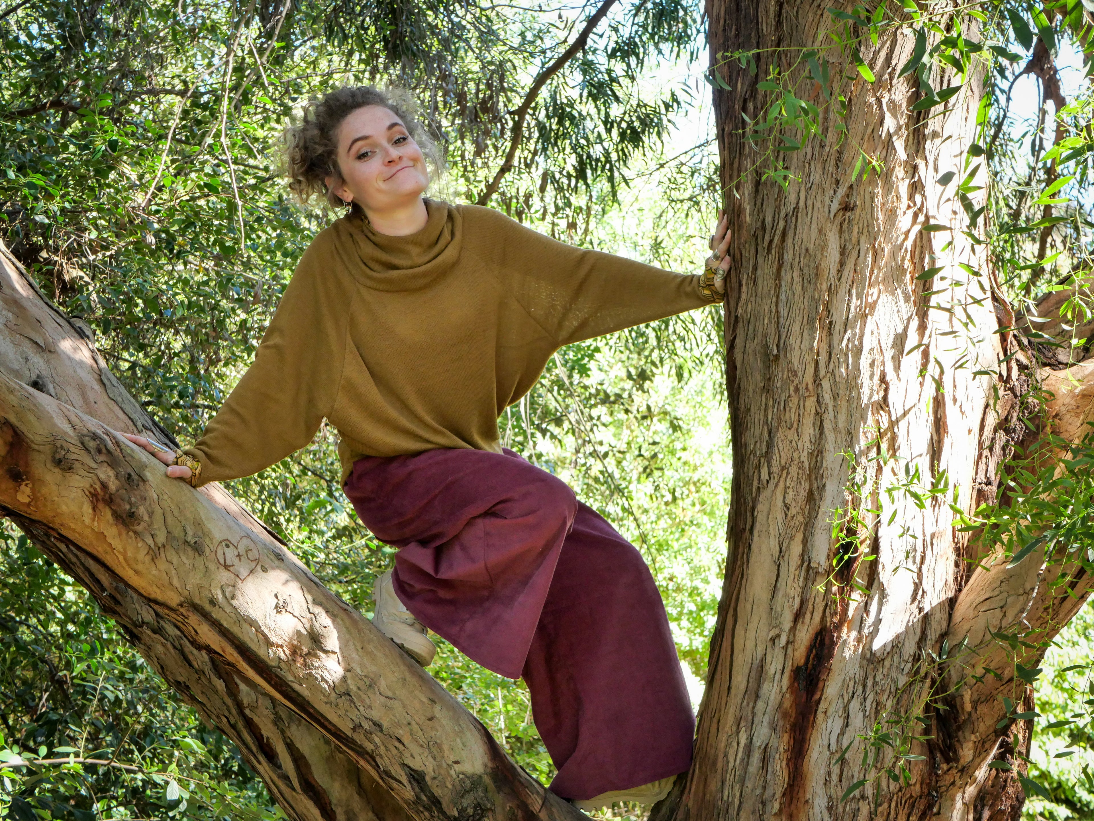 Le Pull TEMPU - Caramel doré