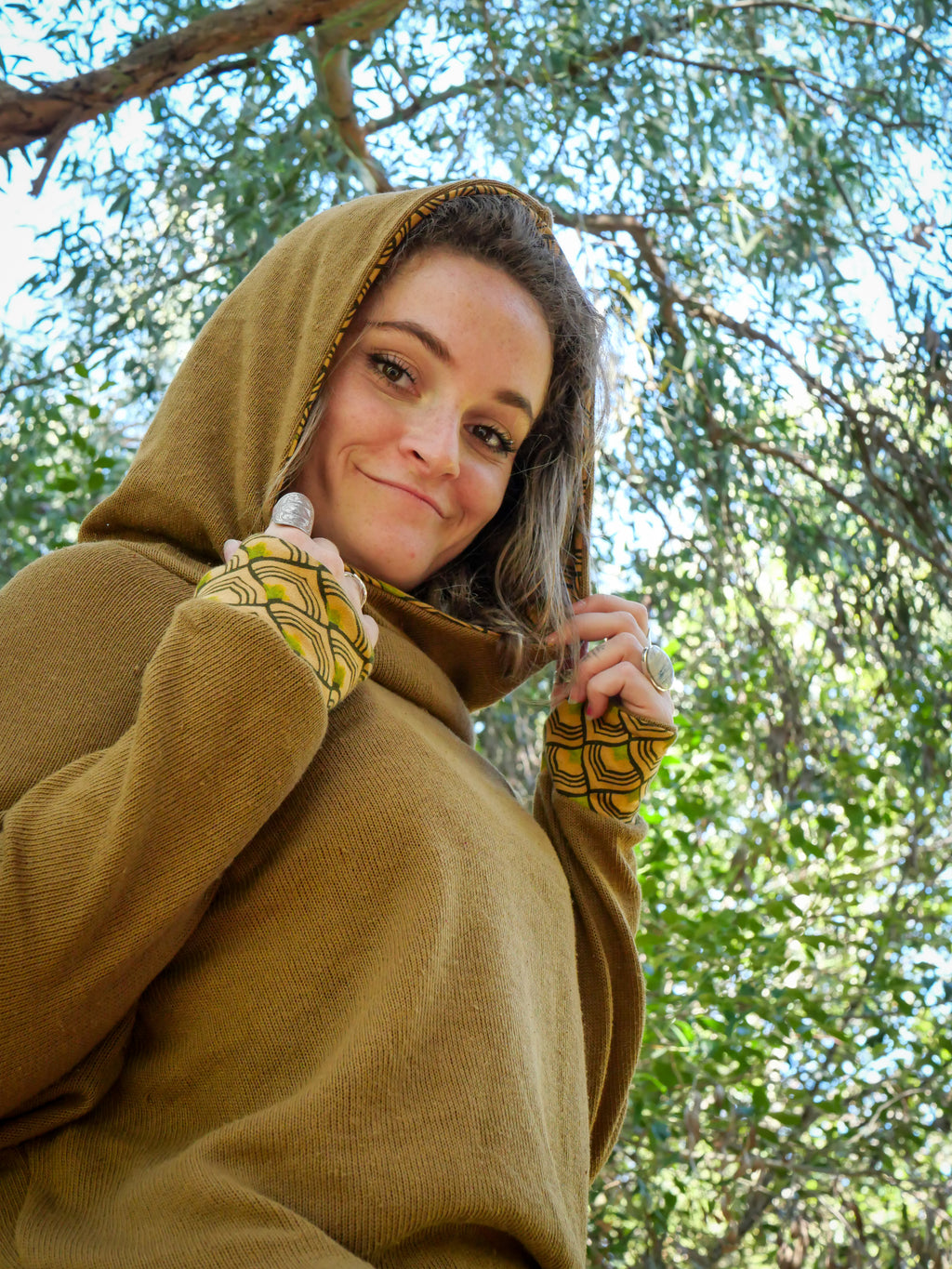 Le Pull TEMPU - Caramel doré