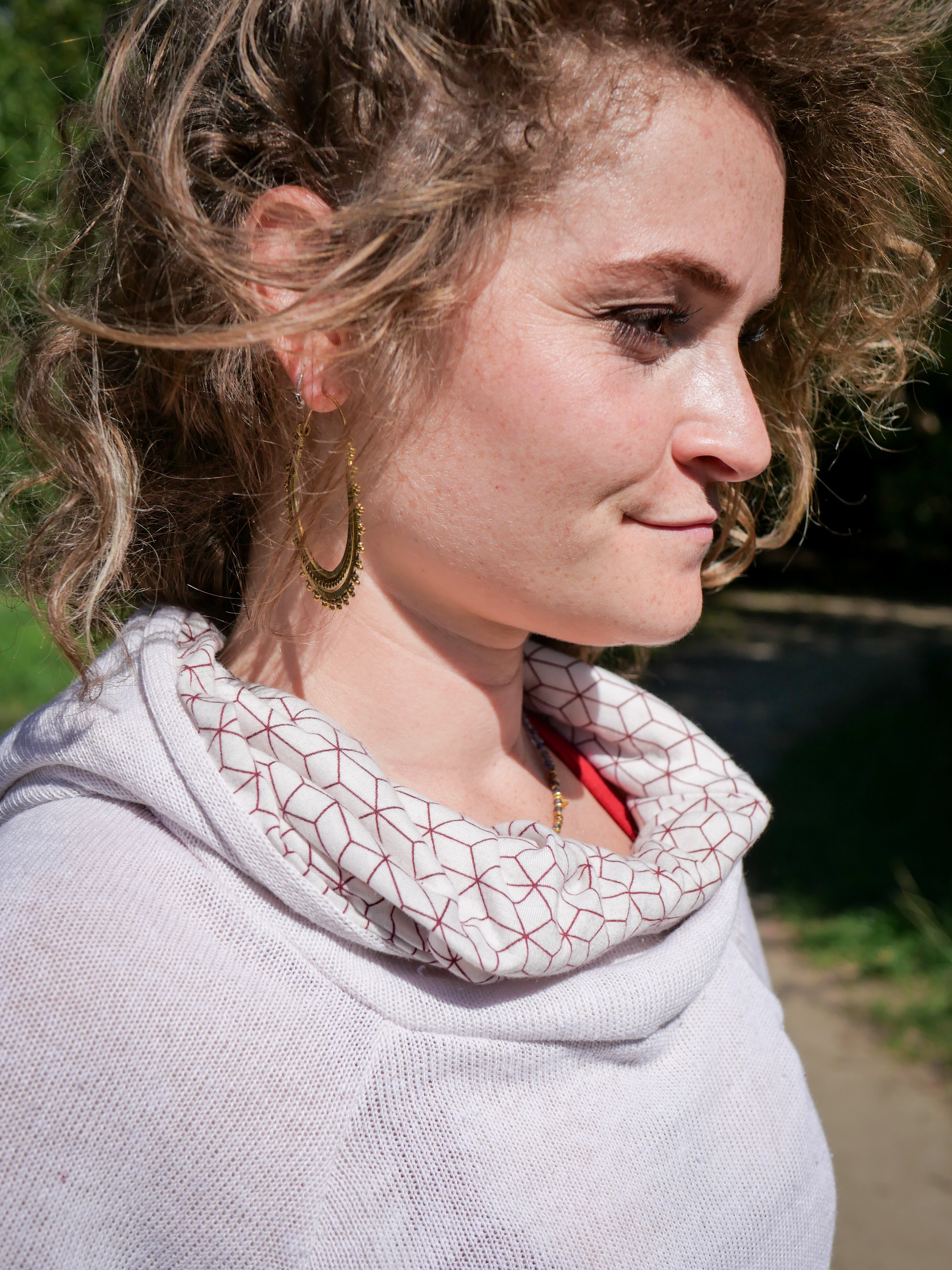 Le Pull TEMPU - Blanc coton
