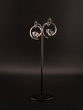 Boucles d'oreilles SIORA - Laiton argenté