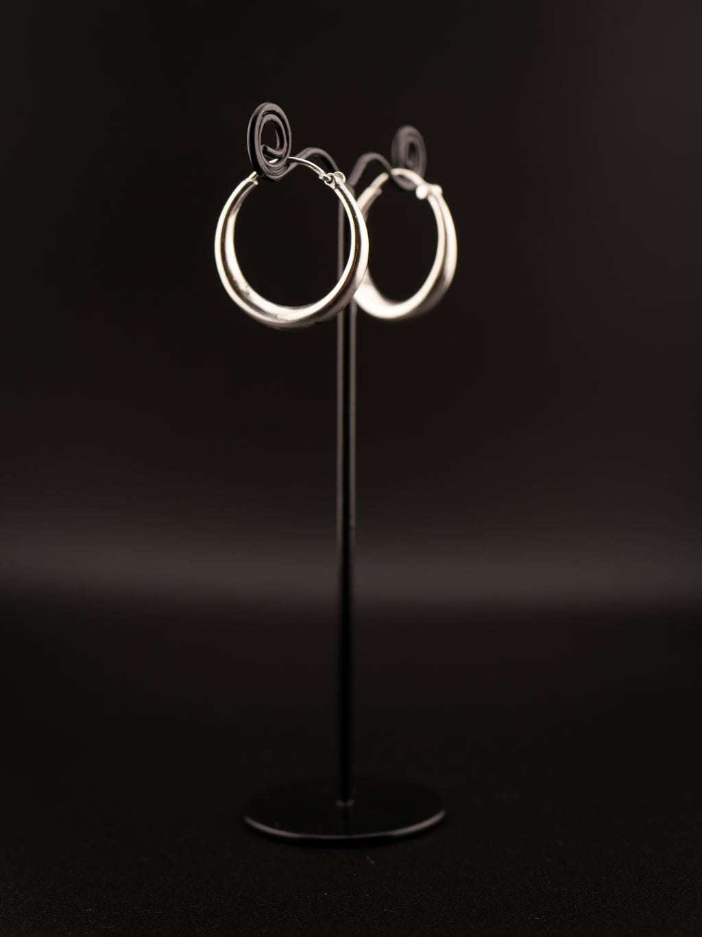 Boucles d'oreilles HERA - Laiton argenté