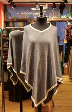 Le Poncho BRISE en laine et cachemire