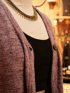 Le Gilet SOPHIA - Rose poudré