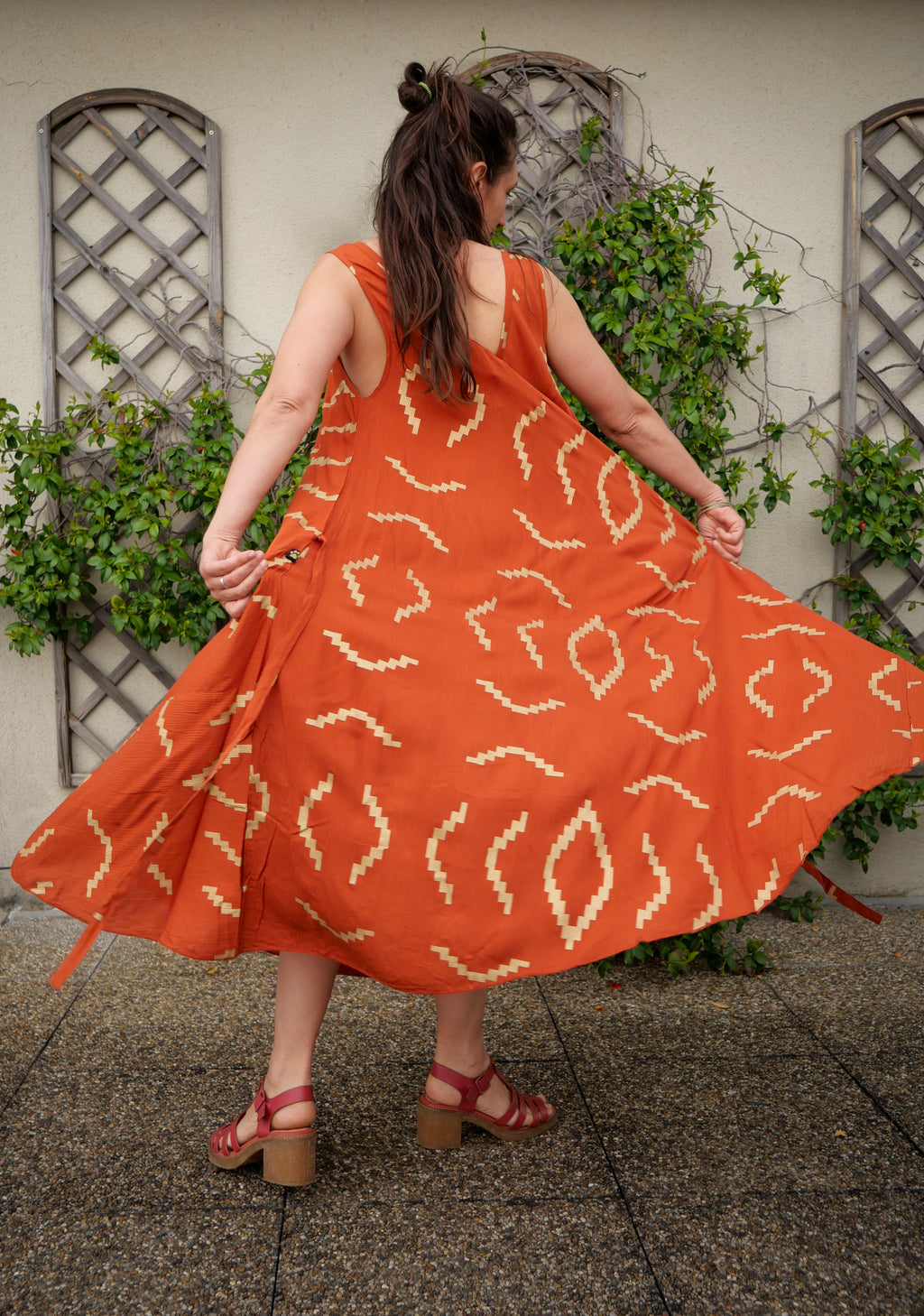 La Robe ZIGZAG - Brique