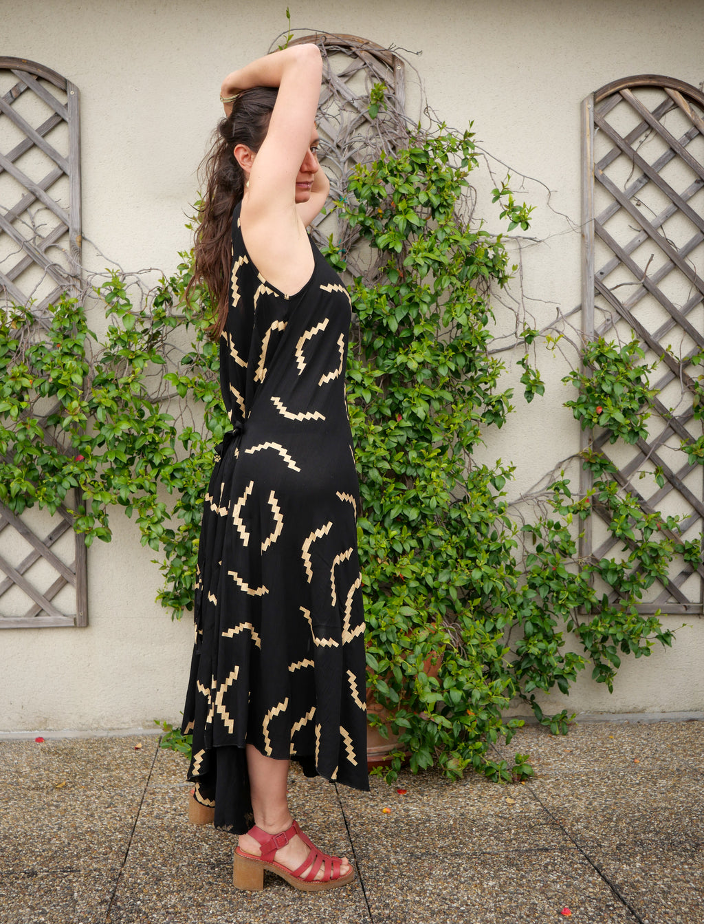 La Robe ZIGZAG - Noir Intense