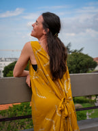 La Robe ZIGZAG - Jaune Safran