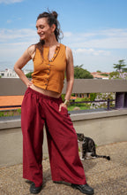 Le Pantalon GOTICA - Prune