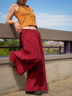 Le Pantalon GOTICA - Prune