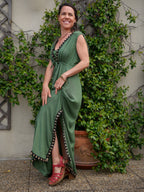 La Robe ELIA - Vert Olive