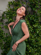 La Robe ELIA - Vert Olive