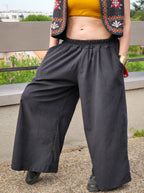 Le Pantalon GOTICA - Noir Brillant