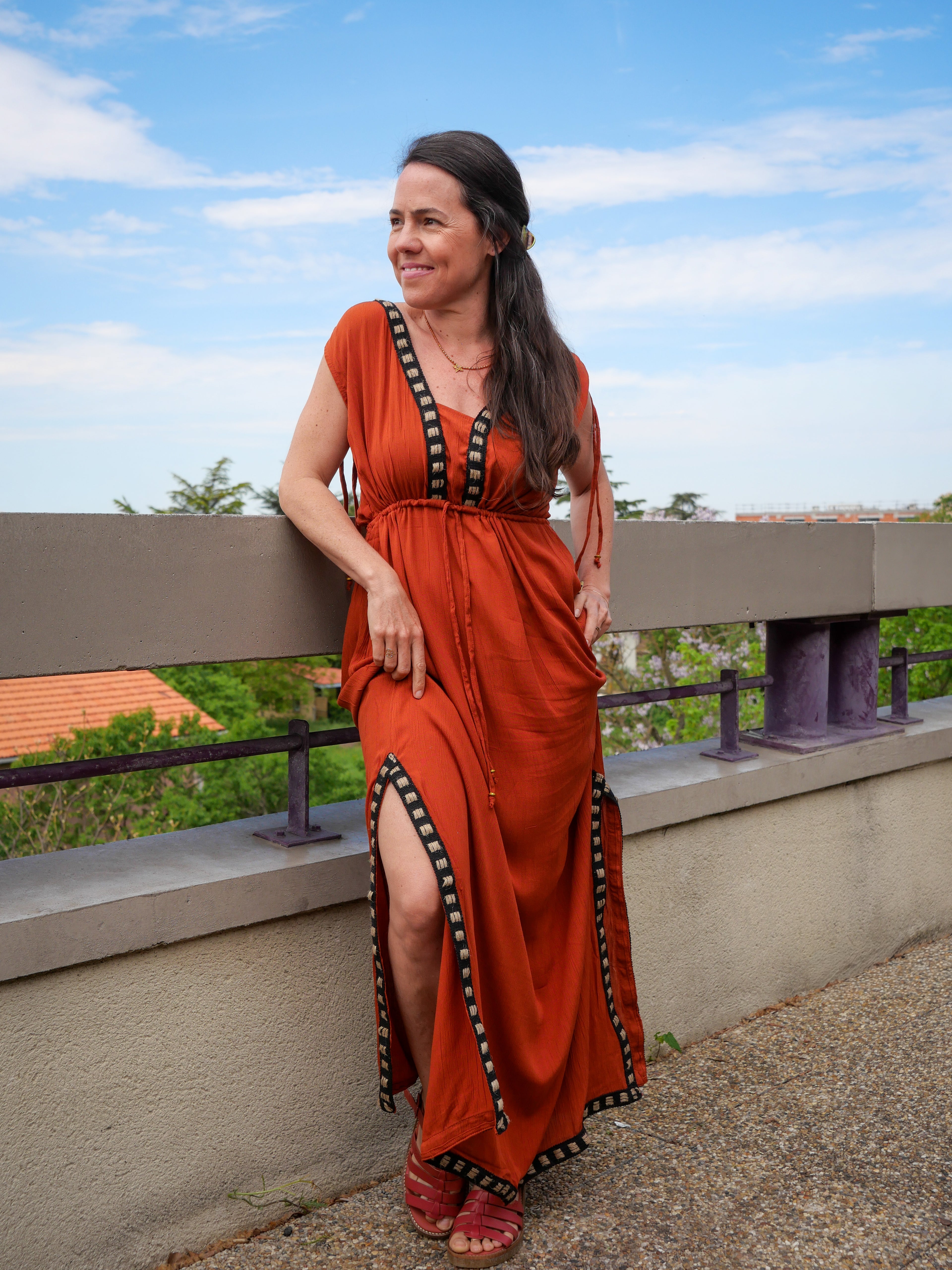 La Robe ELIA - Brique