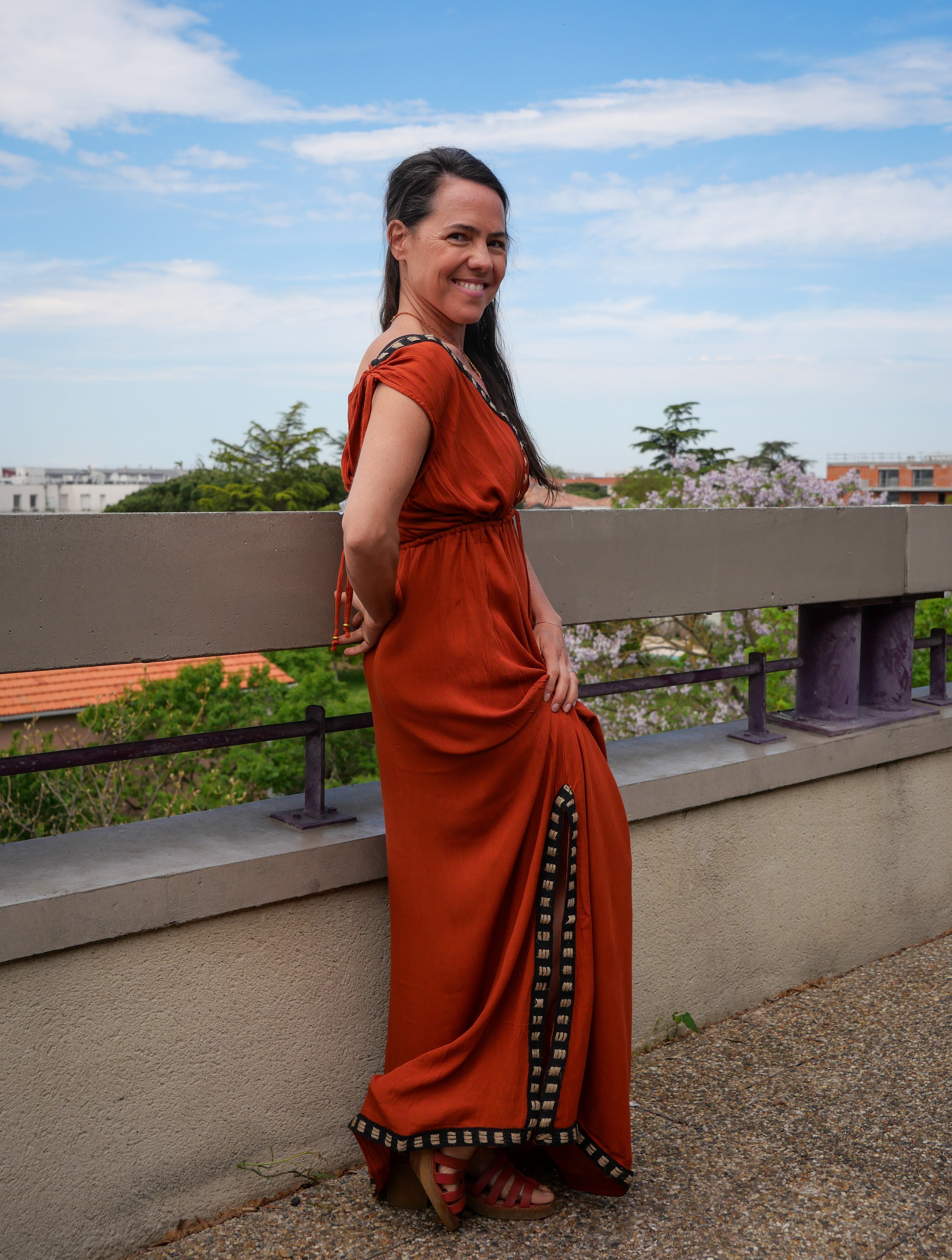 La Robe ELIA - Brique