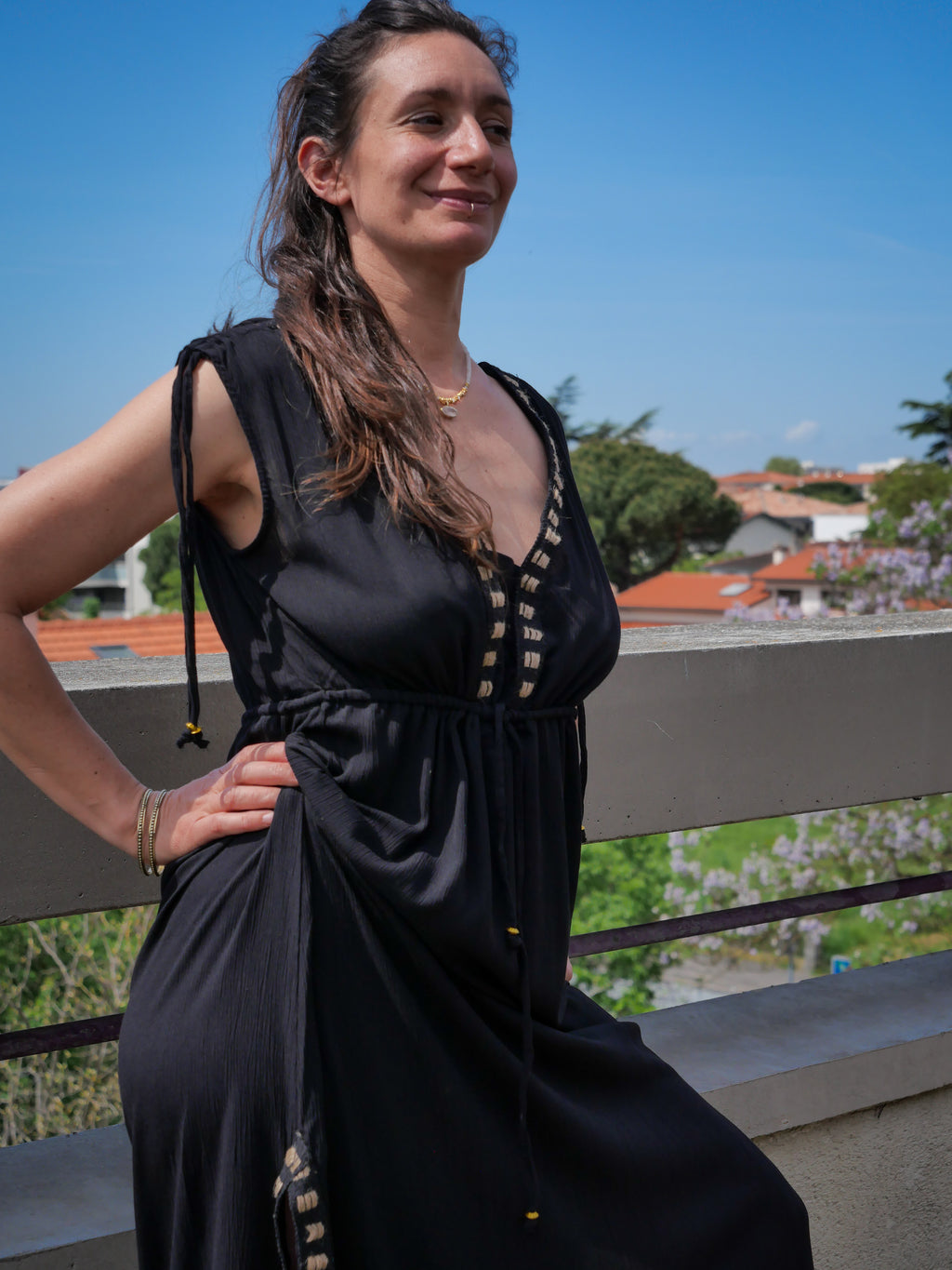 La Robe ELIA - Noir Intense