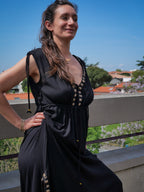 La Robe ELIA - Noir Intense