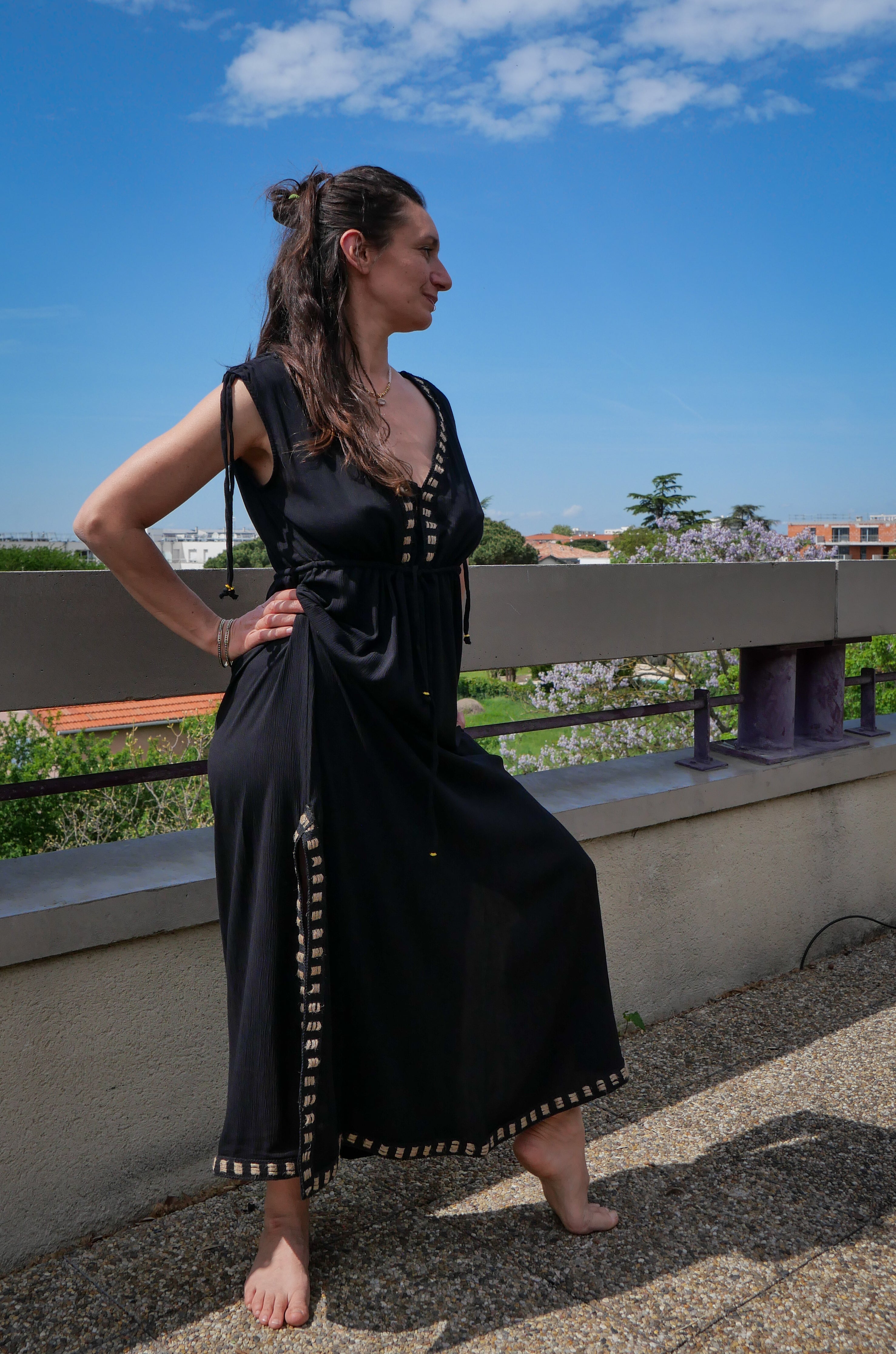 La Robe ELIA - Noir Intense