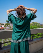 Le KIMONO - Vert Pin