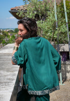 Le KIMONO - Vert Pin