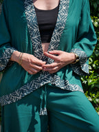 Le KIMONO - Vert Pin