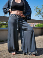 Le Pantalon BLOCK - Gris Ardoise