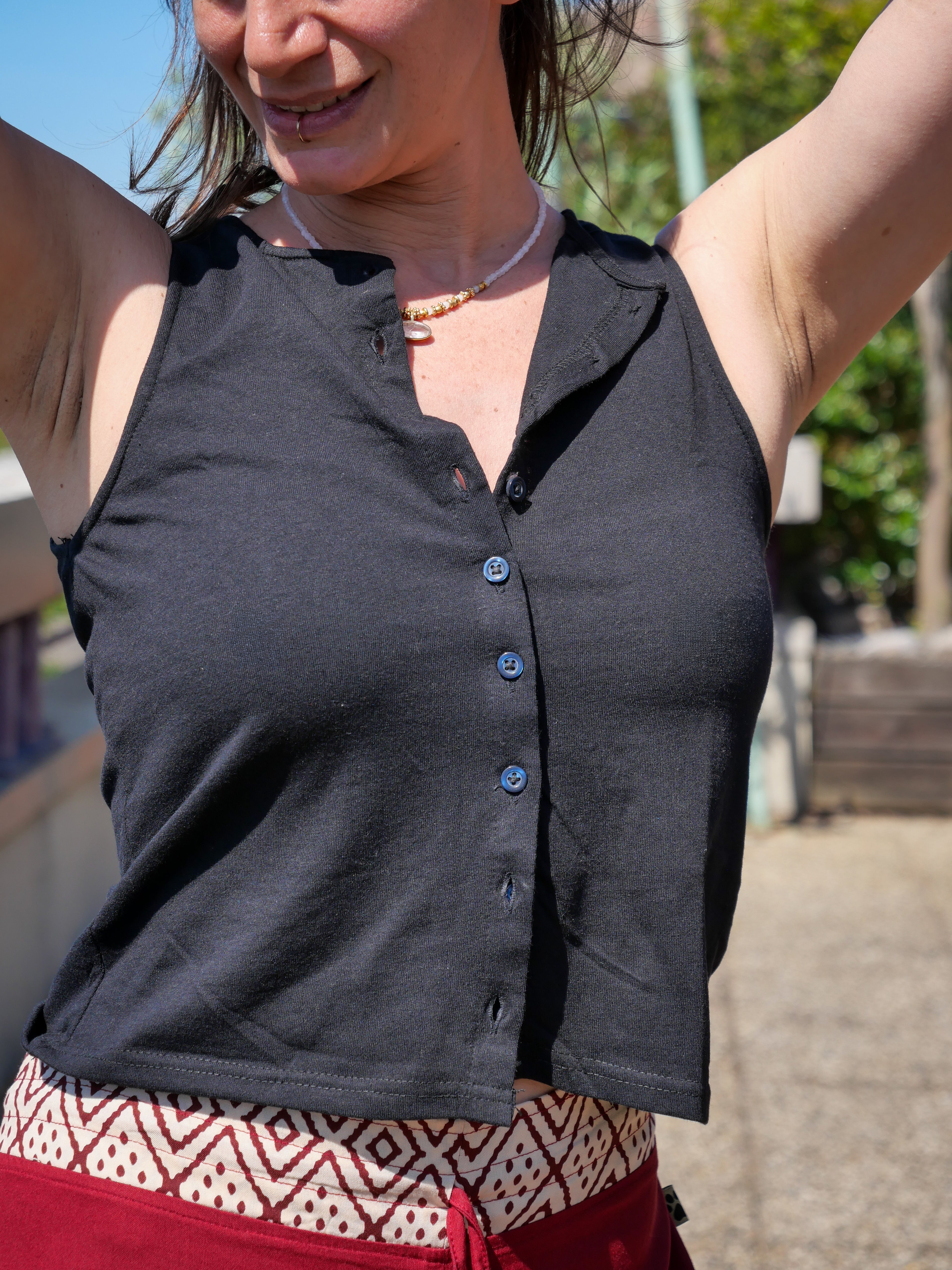 Le Top NILA - Noir Intense