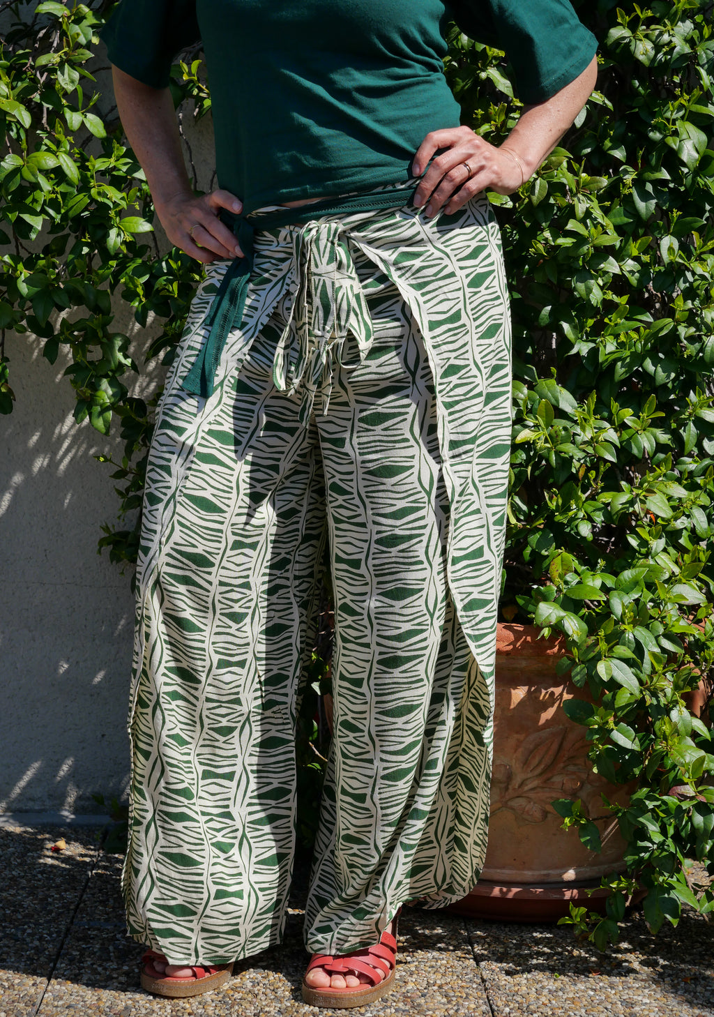Le Pantalon GOA - imprimé SAVANE
