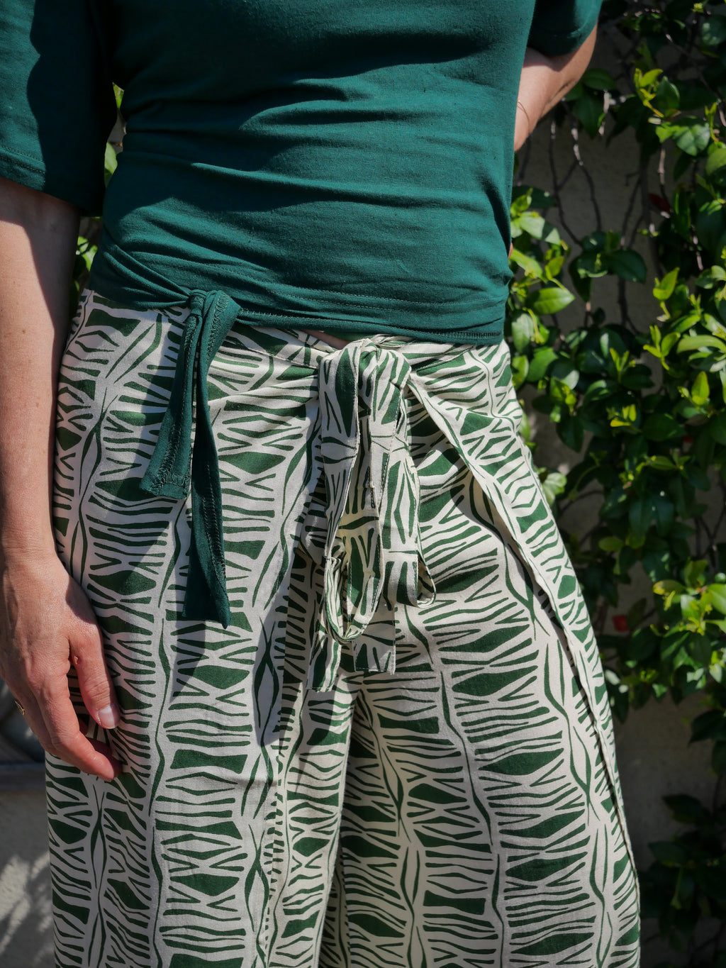 Le Pantalon GOA - imprimé SAVANE