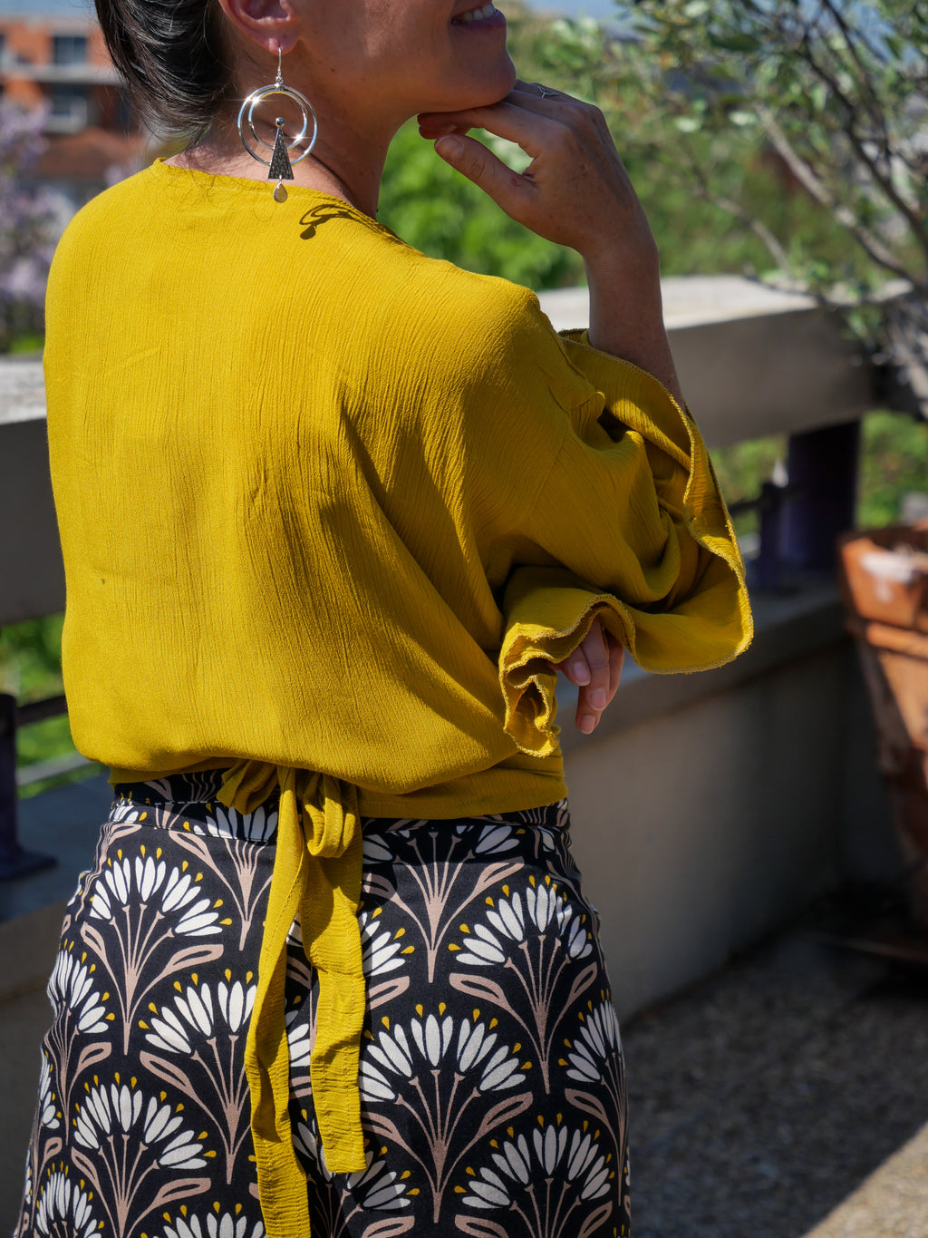 Le Top PHUKET - Jaune Moutarde