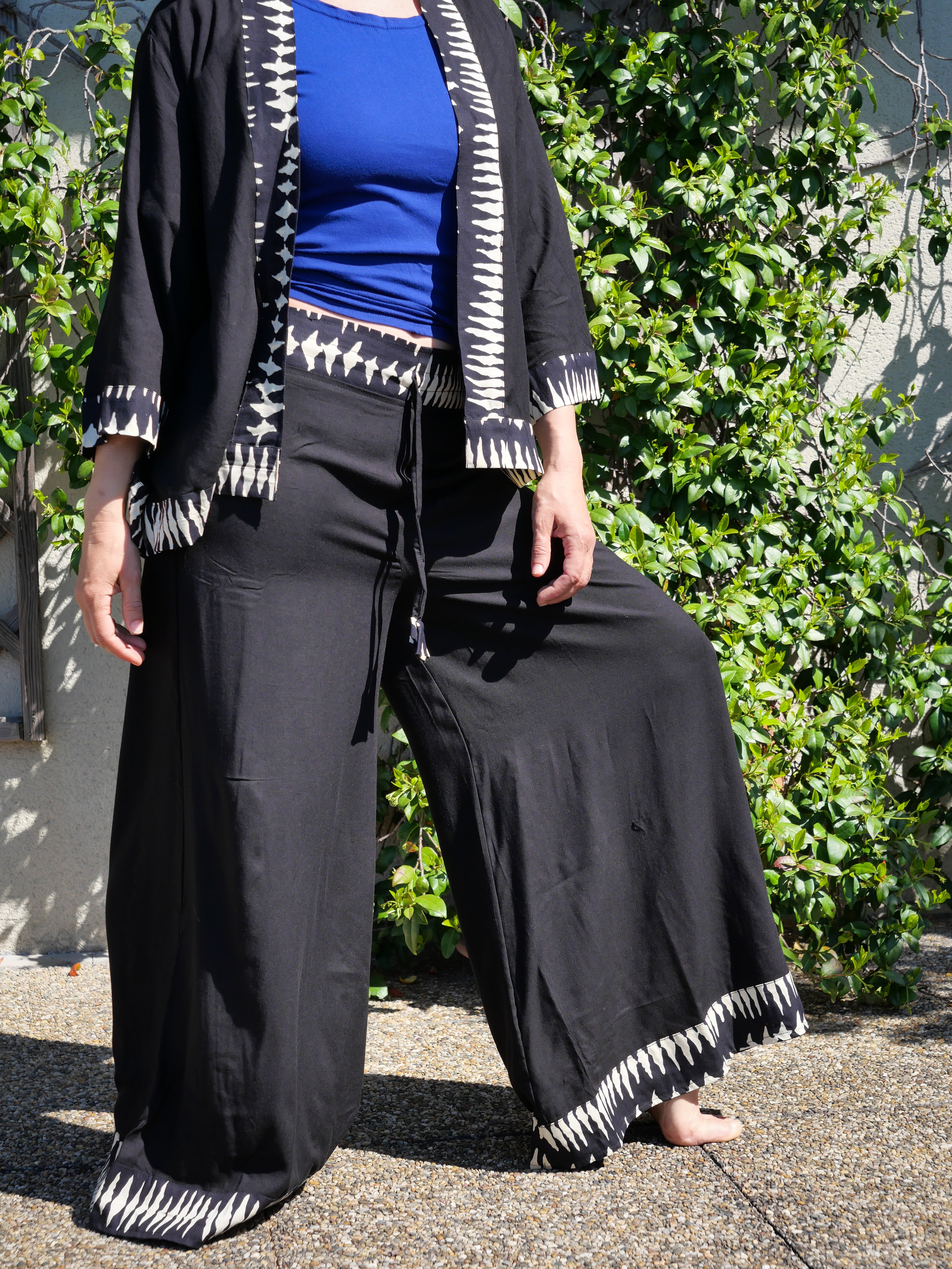 Le Pantalon BLOCK - Noir Intense