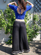 Le Pantalon BLOCK - Noir Intense