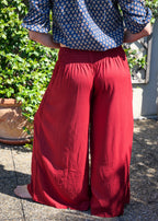 Le Pantalon ISYA - Rouge Carmin