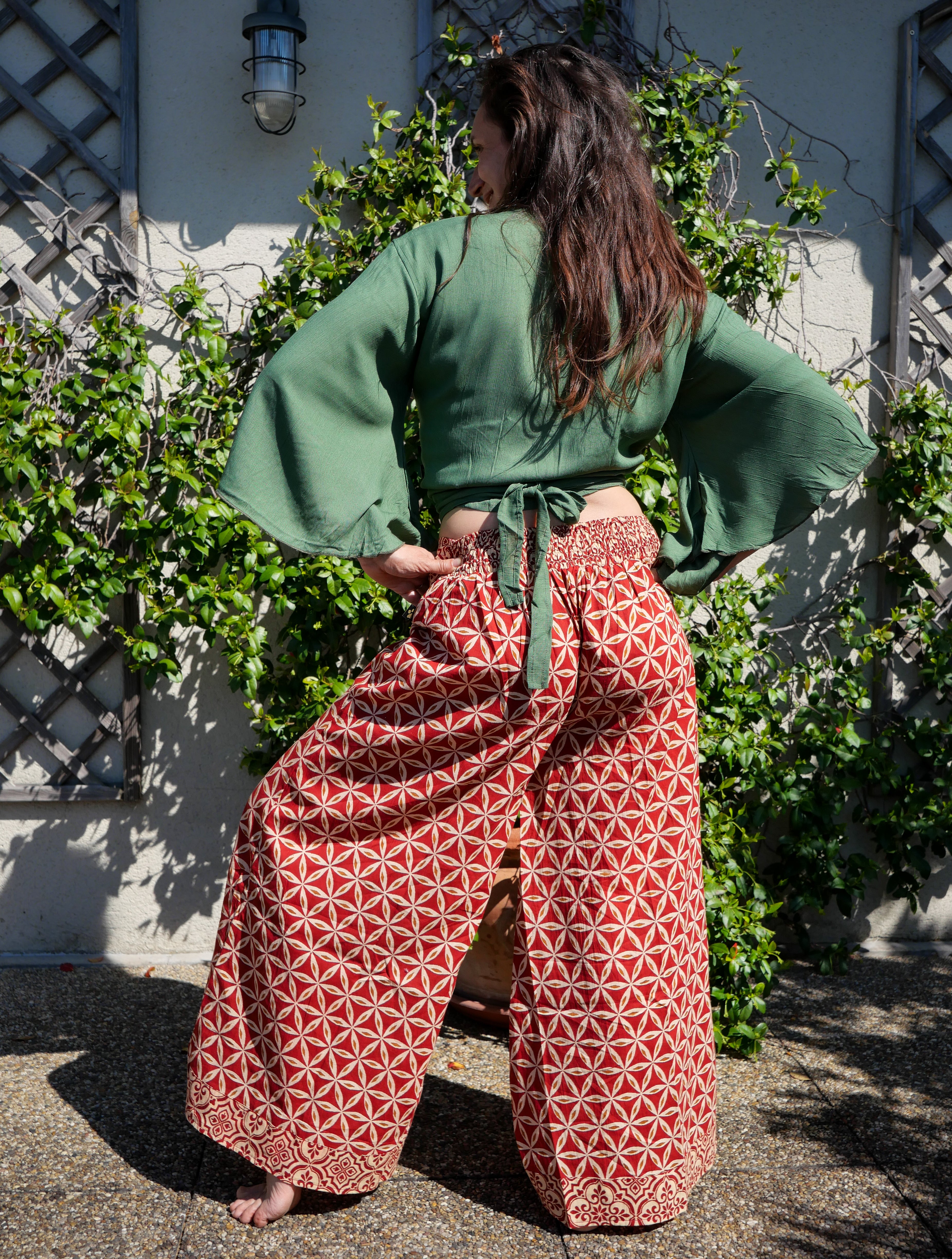Le Pantalon BLOCK - imprimé KIRA