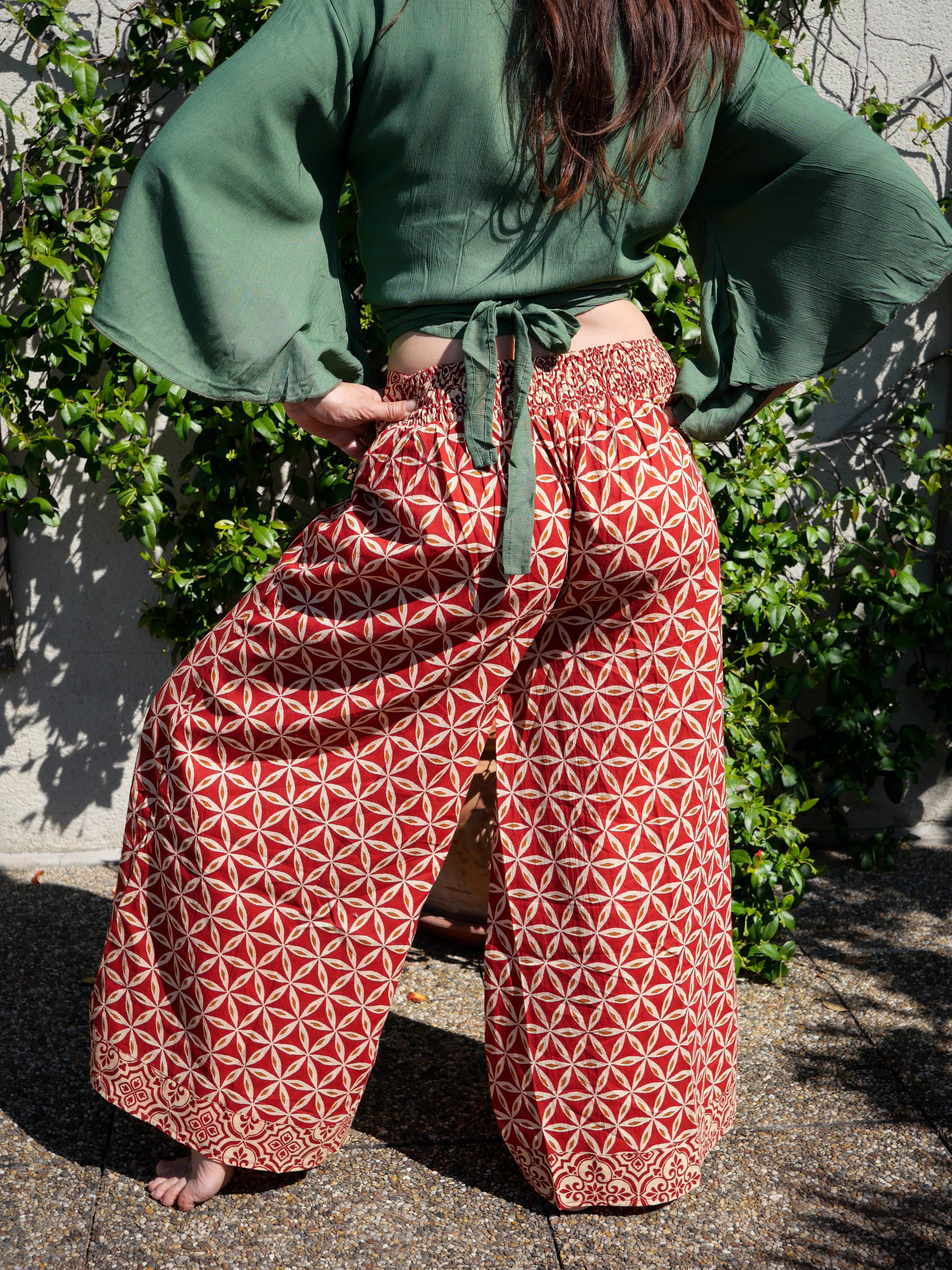Le Pantalon BLOCK - imprimé KIRA