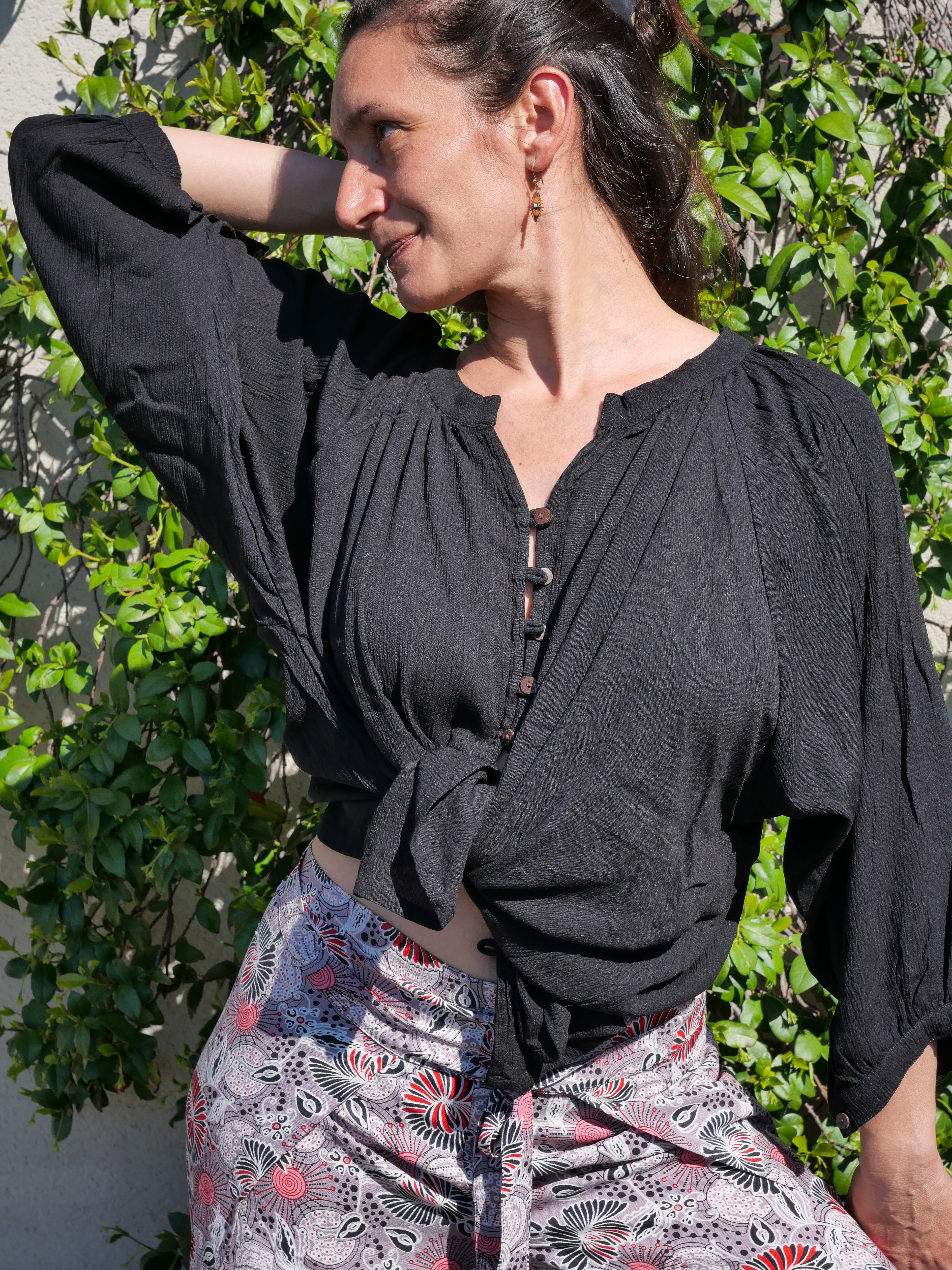 Le Top EMILY - Noir Intense