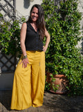 Le Pantalon ISYA - Jaune Safran