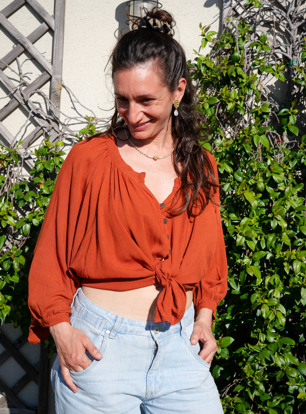 Le Top EMILY - Brique