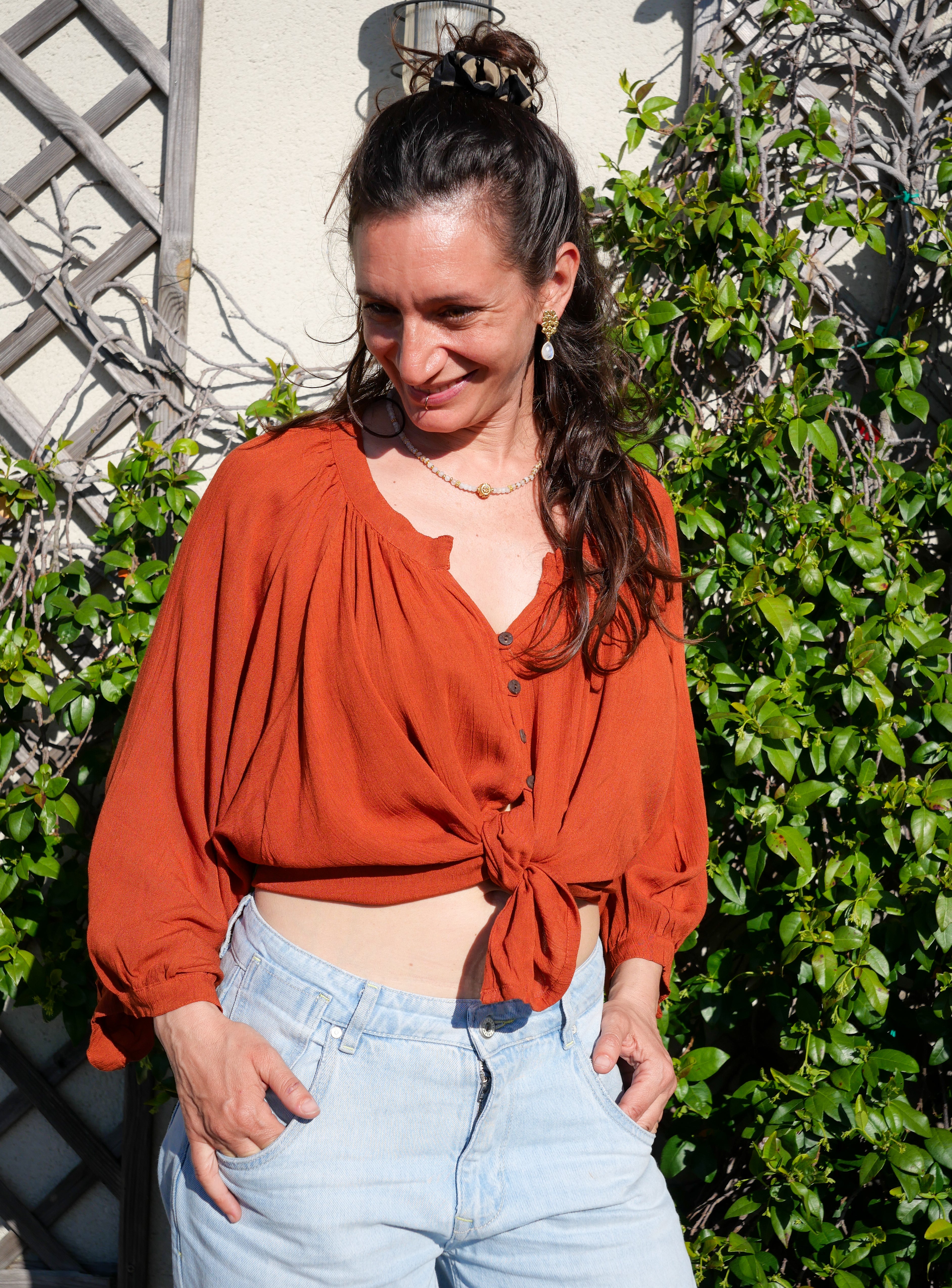 Le Top EMILY - Brique