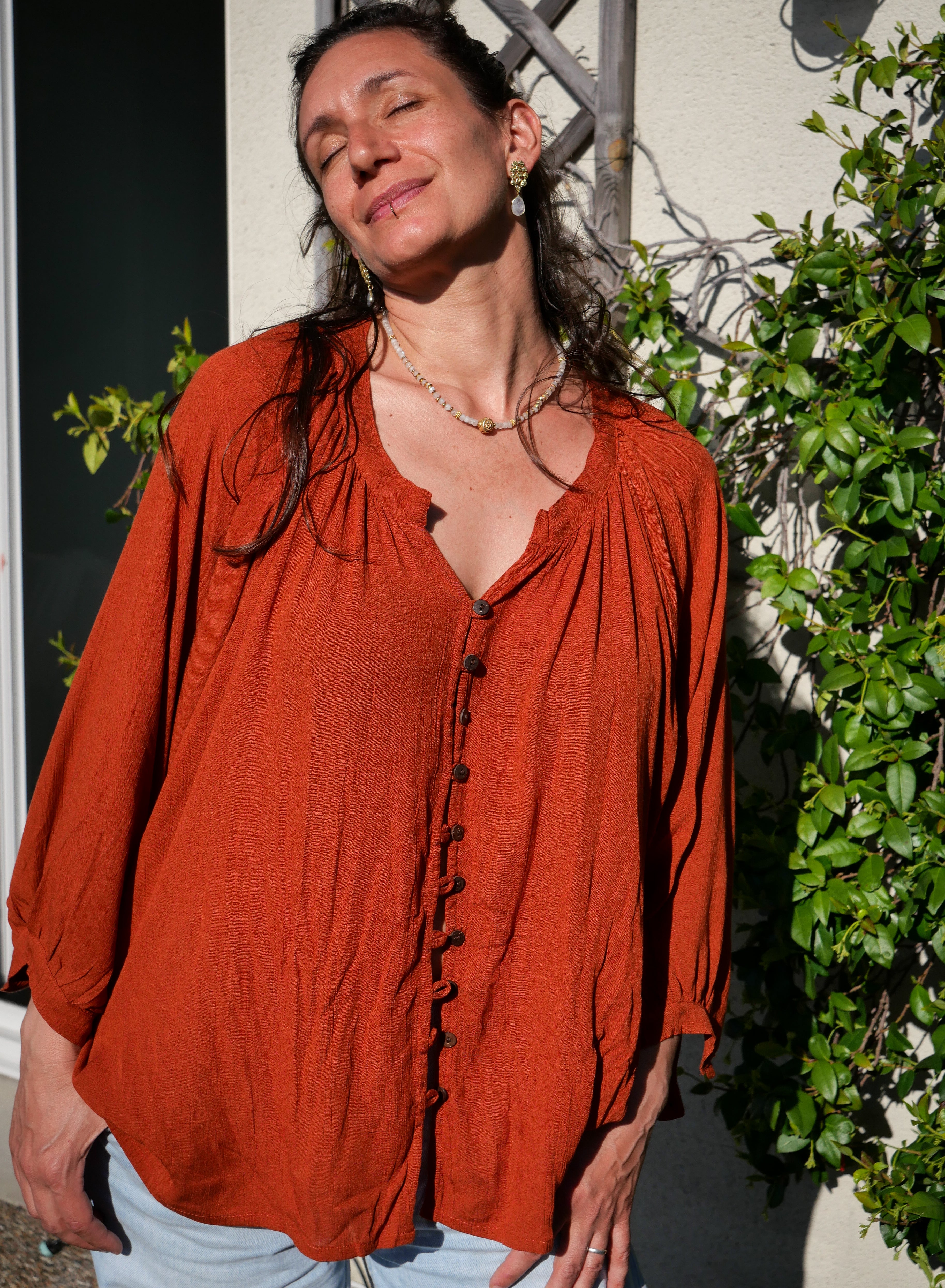 Le Top EMILY - Brique