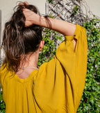 Le Top EMILY - Jaune Moutarde