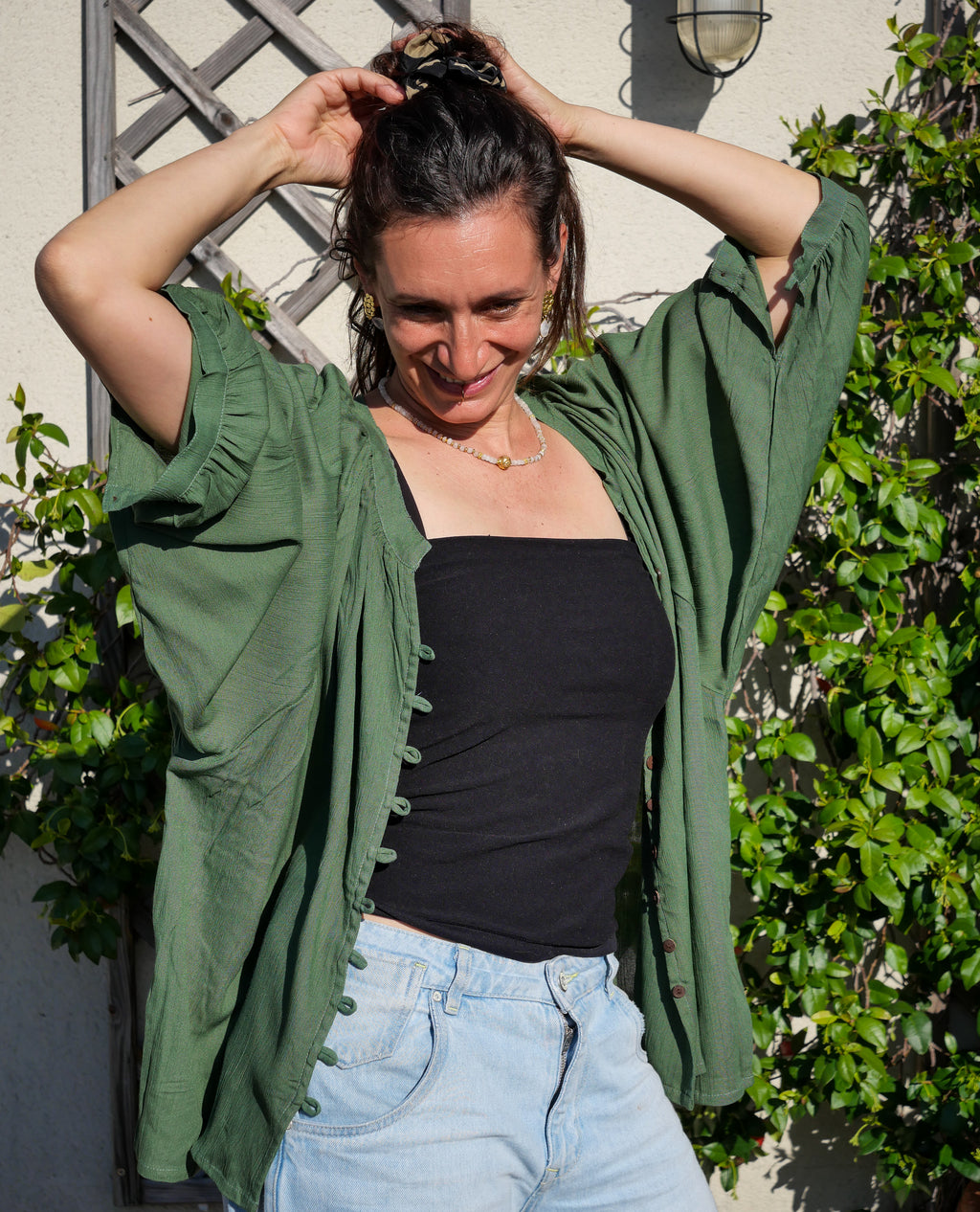 Le Top EMILY - Vert Olive