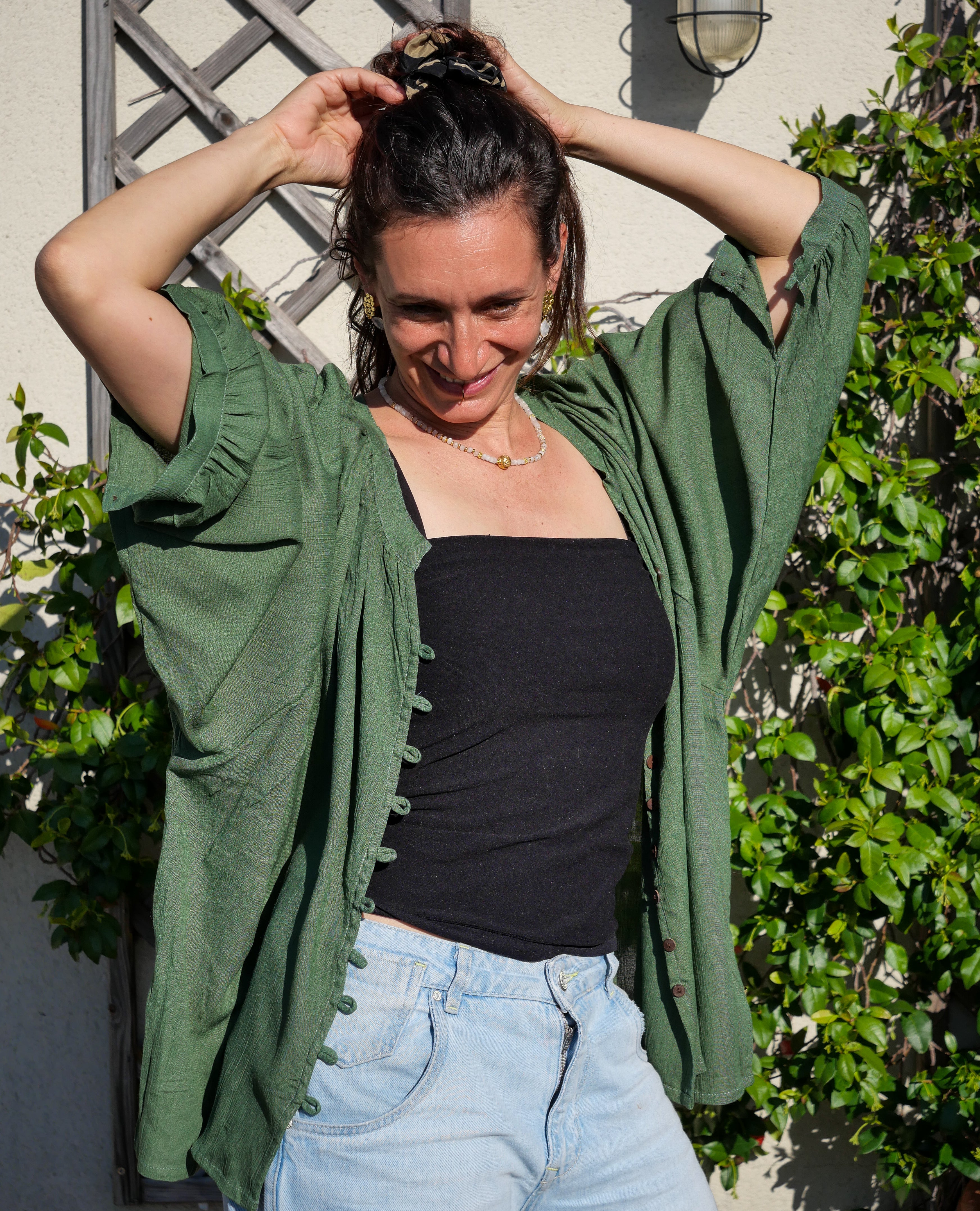 Le Top EMILY - Vert Olive