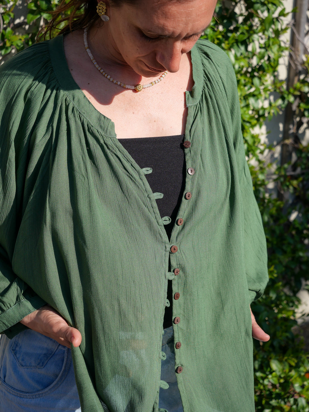 Le Top EMILY - Vert Olive