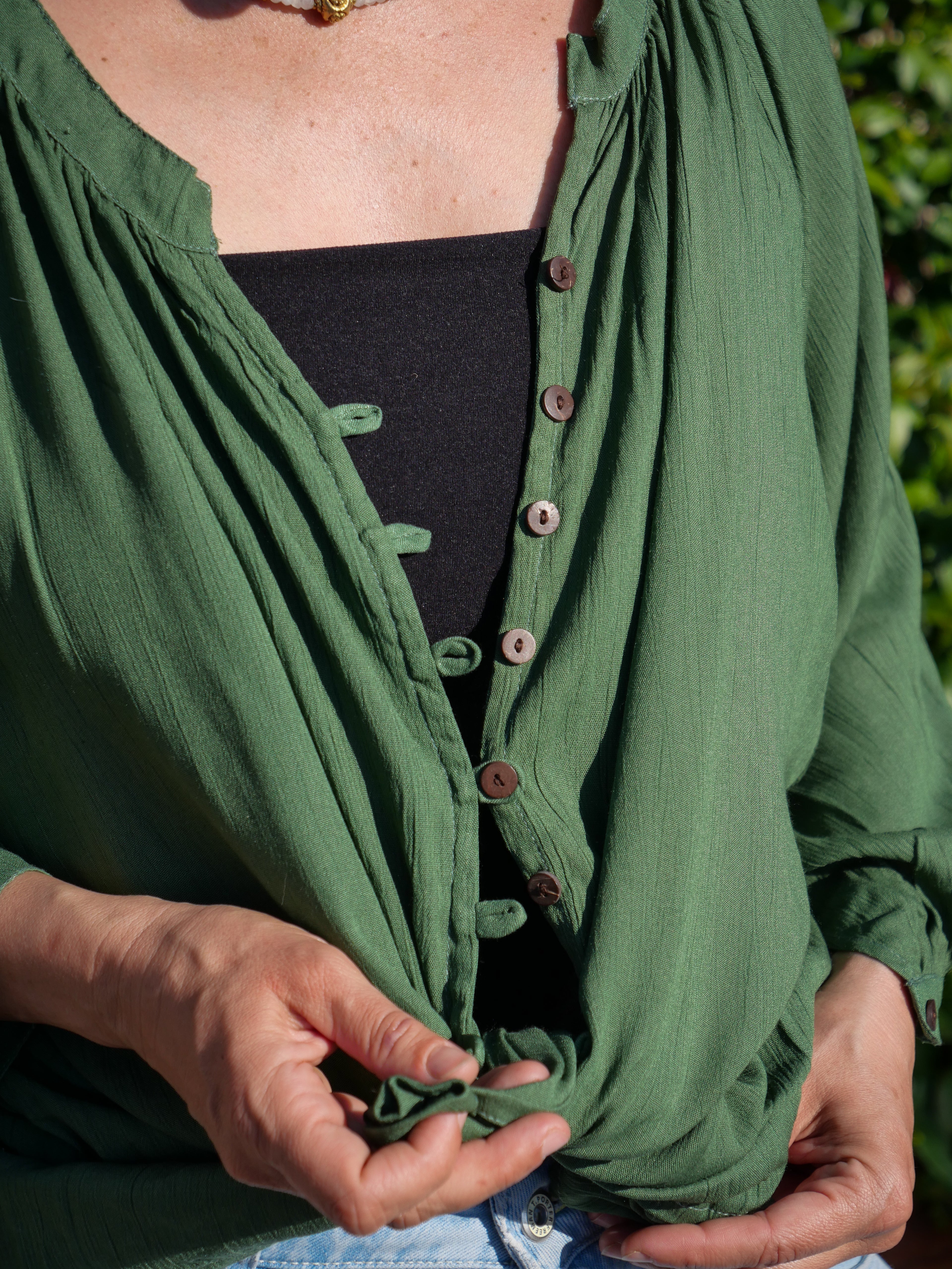 Le Top EMILY - Vert Olive