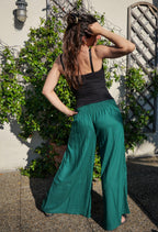Le Pantalon ISYA - Vert Pin