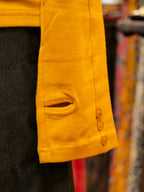 Le SQUARE Top - Jaune moutarde