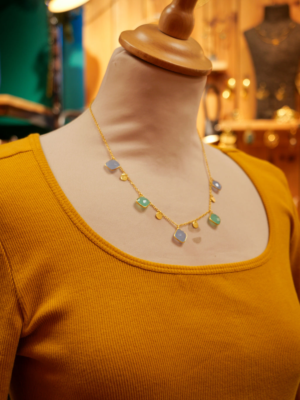 Le SQUARE Top - Jaune moutarde