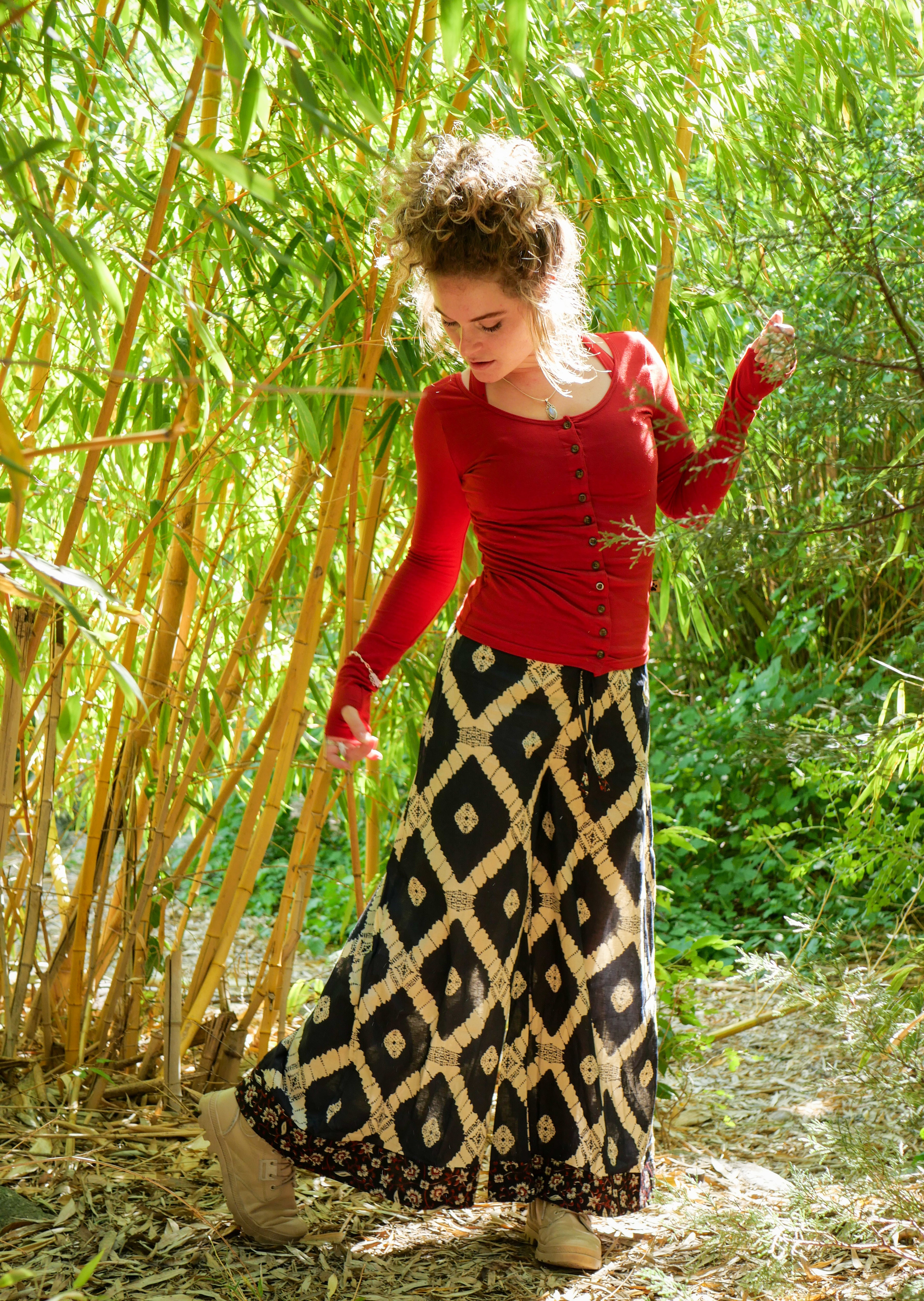 Le Pantalon BLOCK imprimé INDRA