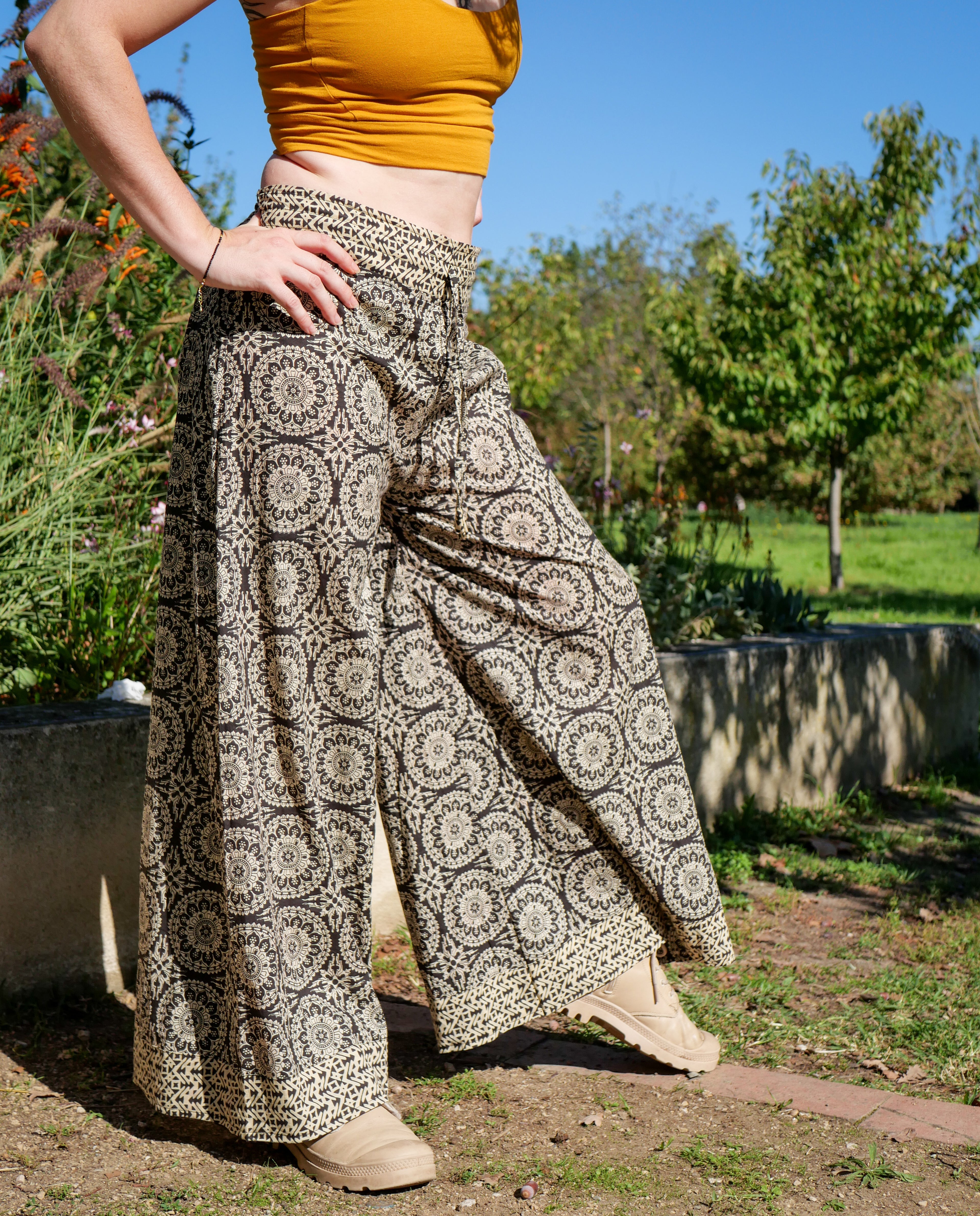 Le Pantalon BLOCK imprimé ANAYA