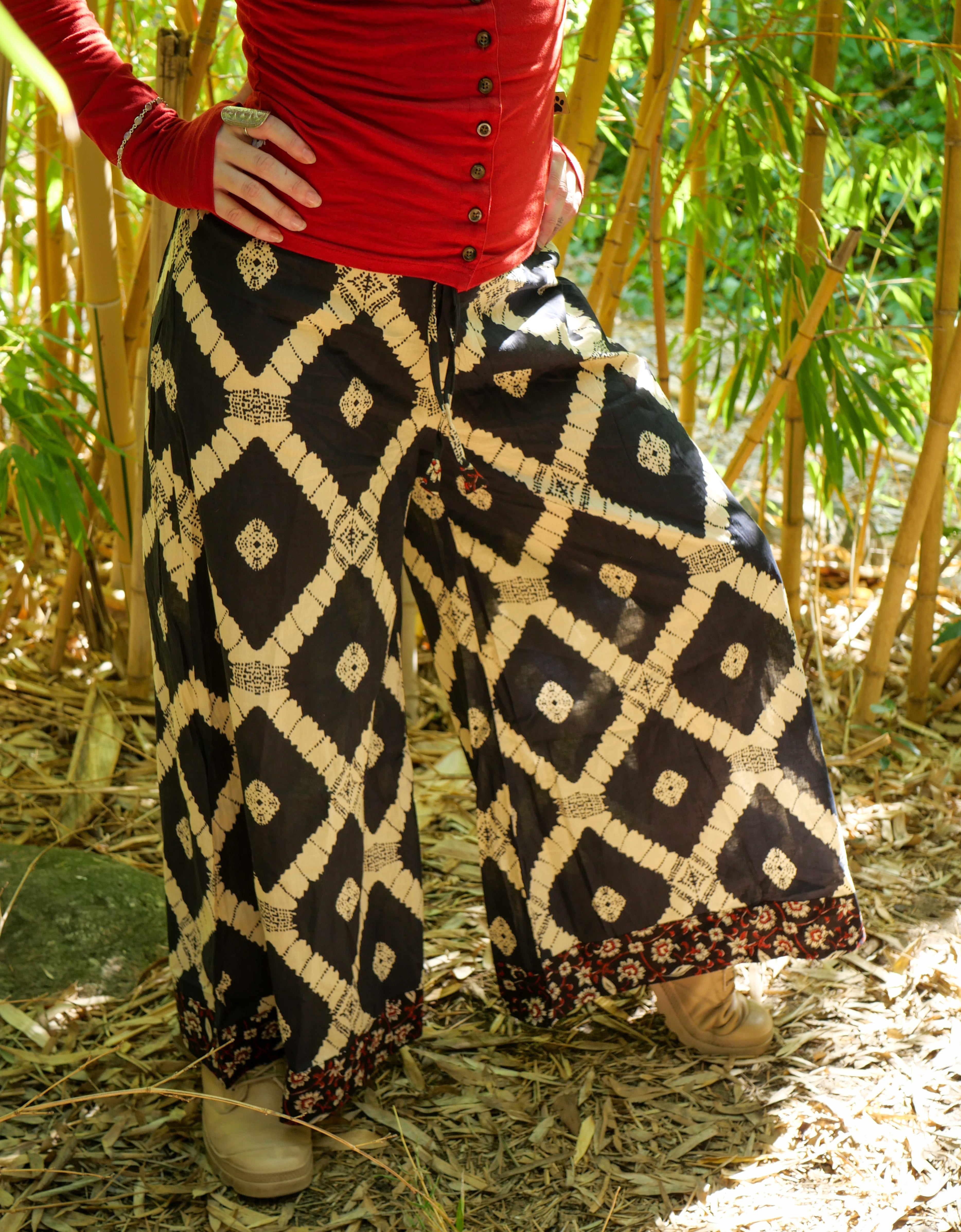 Le Pantalon BLOCK imprimé INDRA